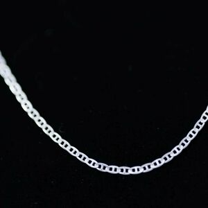 Italian sterling silver Mariner chain